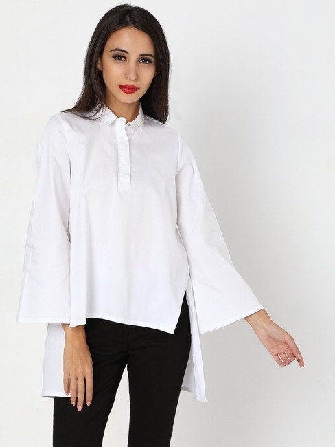 High-Low Slim Fit Shirt