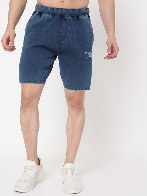 GAS | Scott Indigo Slim Fit Shorts