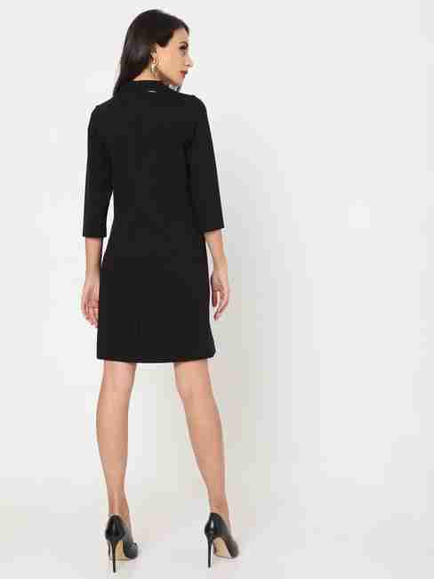 Bella Sheath Dress with Zip Closure