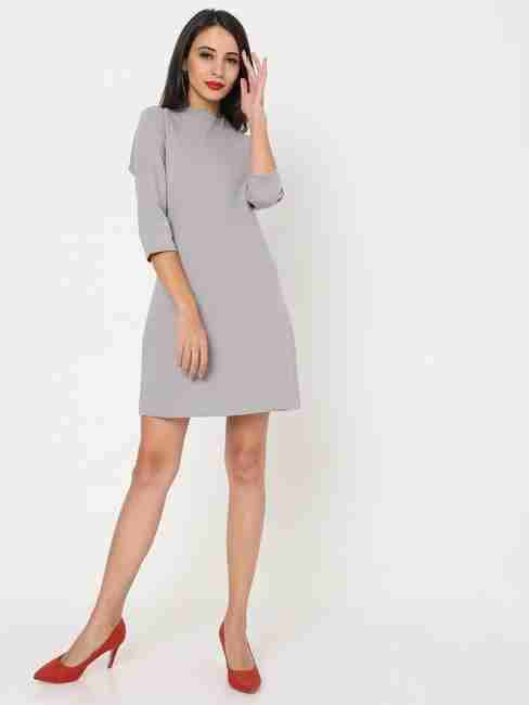 Bella Sheath Dress with Zip Closure
