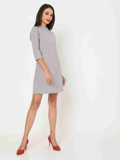 Bella Sheath Dress with Zip Closure
