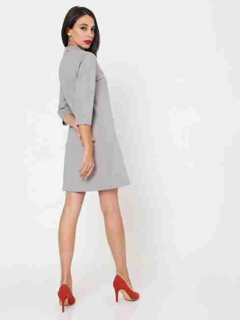 Bella Sheath Dress with Zip Closure
