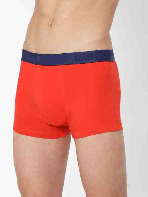 Men's Regular Cotton Trunks - Pink