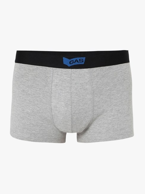 Men's Regular Cotton Trunks - Grey