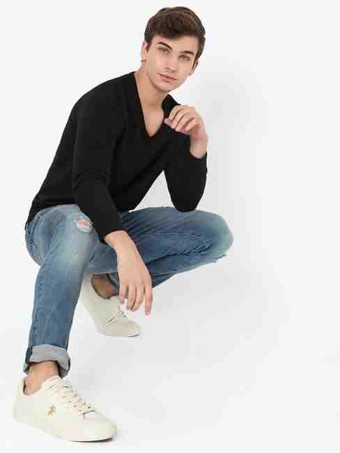 Dwight Slim Fit V-neck Pullover