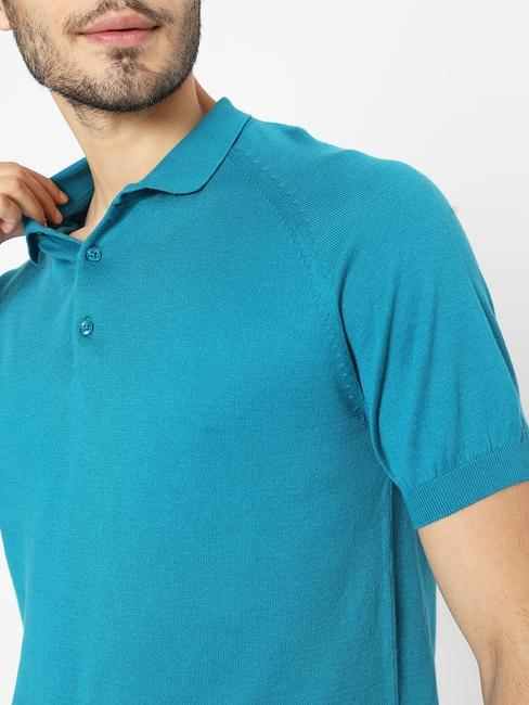 Polo T-shirt with Raglan Sleeves