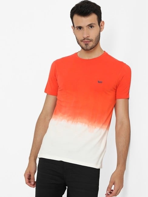 GAS | Dip-Dyed Slim Fit Crew-Neck T-shirt