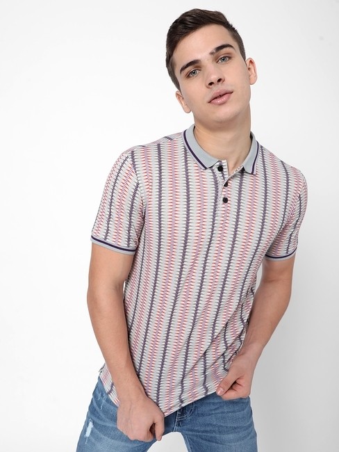 GAS | Ralph Striped Slim Fit Polo T-shirt