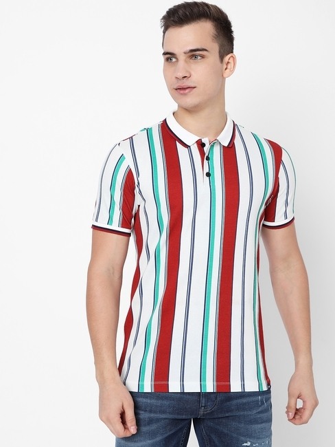 GAS | Ralph Striped Slim Fit Polo T-shirt