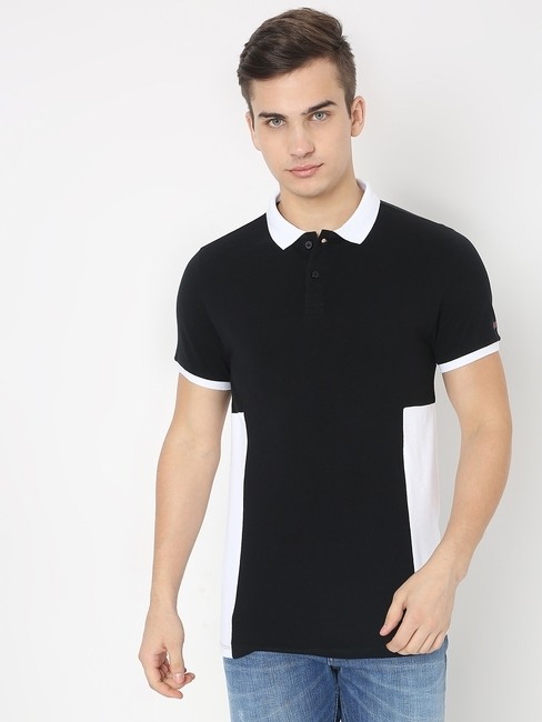 GAS | Colourblock Slim Fit Polo T-shirt
