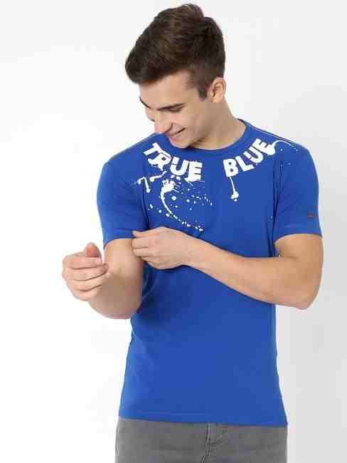 GAS | Typographic Print Slim Fit Crew-Neck T-shirt