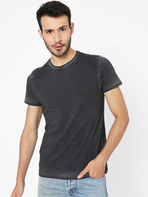 GAS | Washed Slim Fit Crew-Neck T-shirt