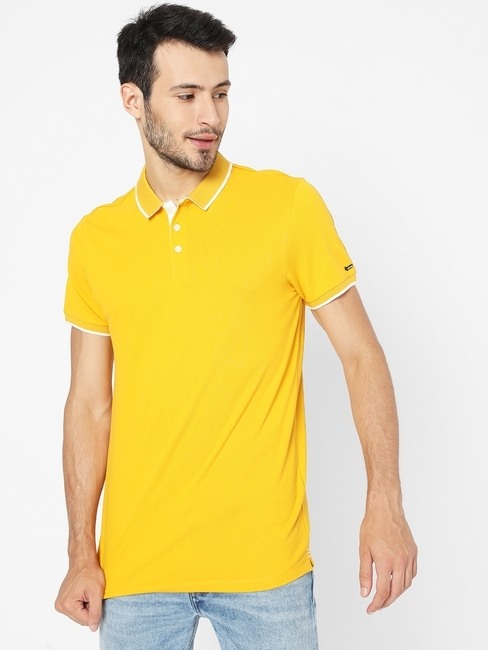 GAS | Slim Fit Polo T-shirt with Contrast Tipping