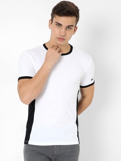 GAS | Colourblock Slim Fit Crew-Neck T-shirt