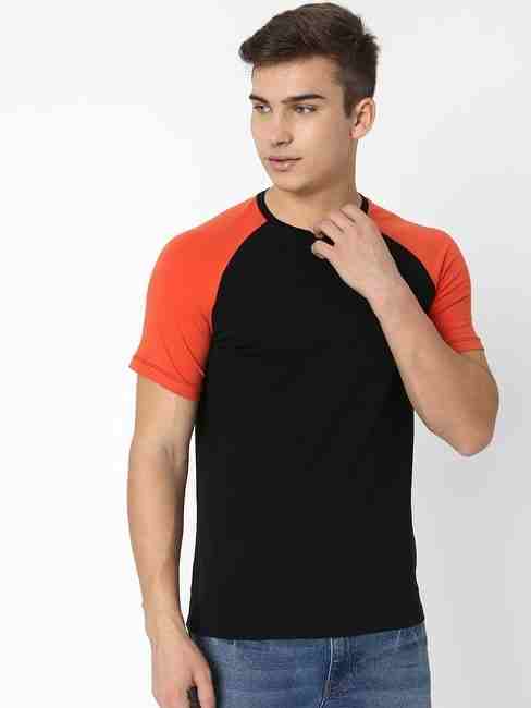 GAS | Colourblock Slim Fit Crew-Neck T-shirt