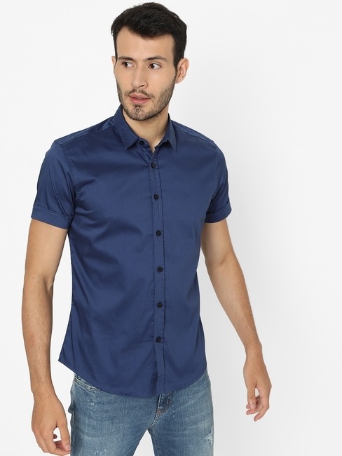GAS | Slim Fit Shirt with Short Sleeves