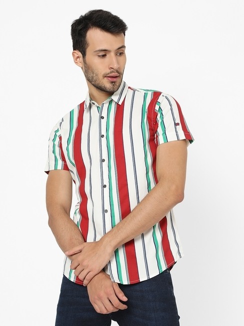 GAS | Striped Slim Fit Shirt