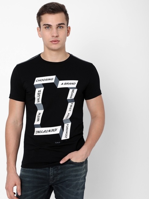 GAS | Penrose Slim Fit Crew-Neck T-shirt