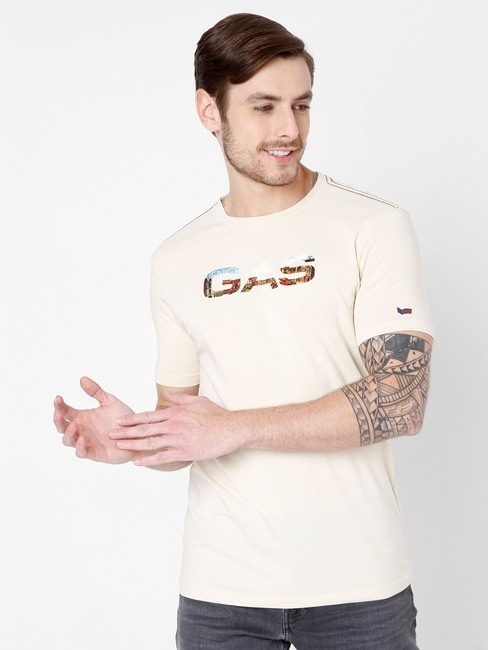 GAS | Logo Venice Slim Fit Crew-Neck T-shirt