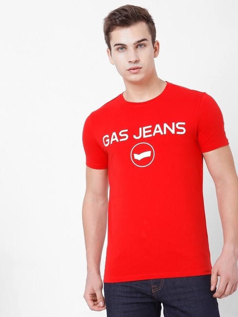 GAS | Scuba Sphere Slim Fit Crew-Neck T-shirt