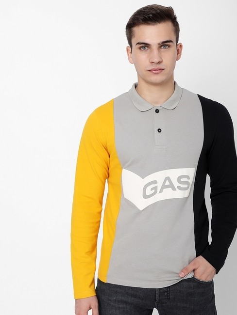 GAS | Men's Ralph Panel In Slim Polo