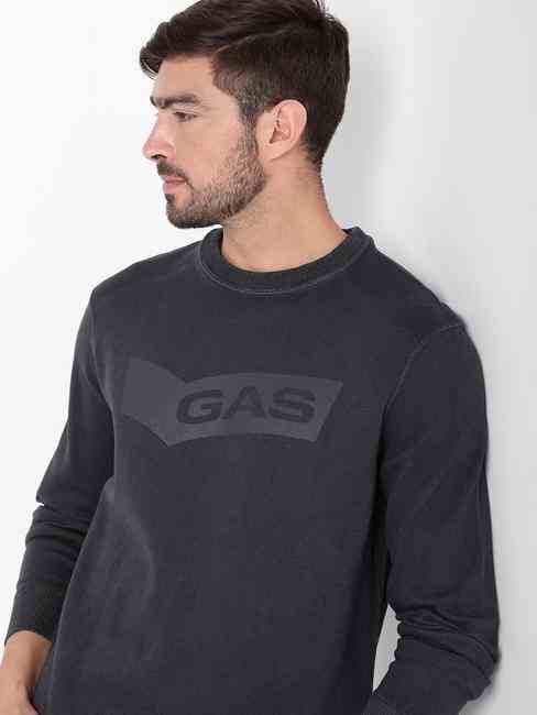 Ross Logo Print Slim Fit Pullover