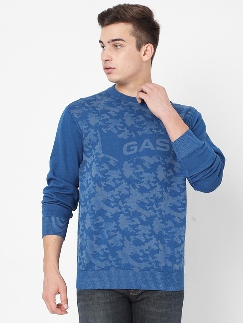 GAS | Joseph Slim Fit Crew-Neck Pullover