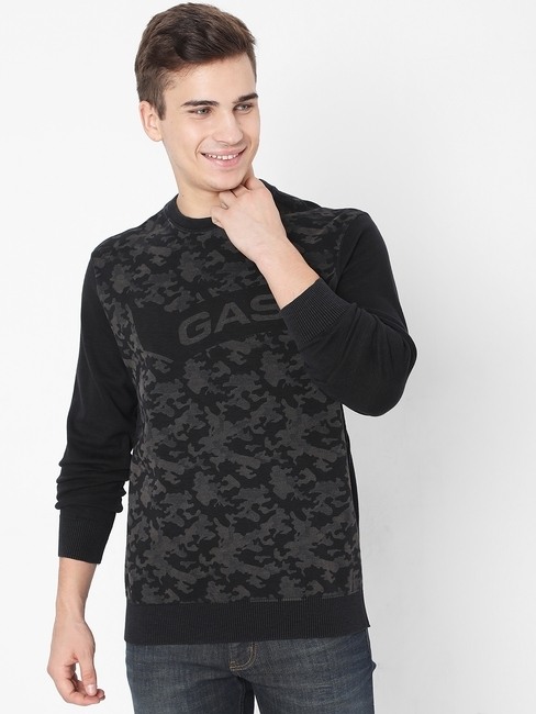 GAS | Joseph Slim Fit Crew-Neck Pullover
