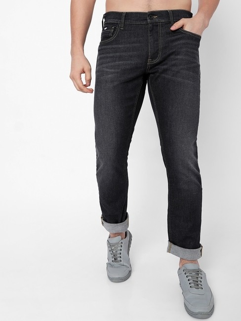 GAS | Toki Mid-Rise Washed Straight Fit Jeans