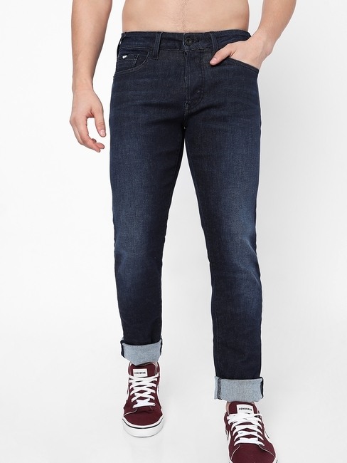GAS | Anders Mid-Rise Mid-Wash Slim Jeans