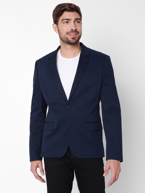 GAS | Single-Breasted Polycotton Blazer