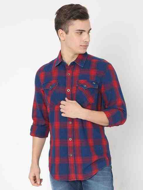 GAS | Kant Checked Slim Fit Shirt