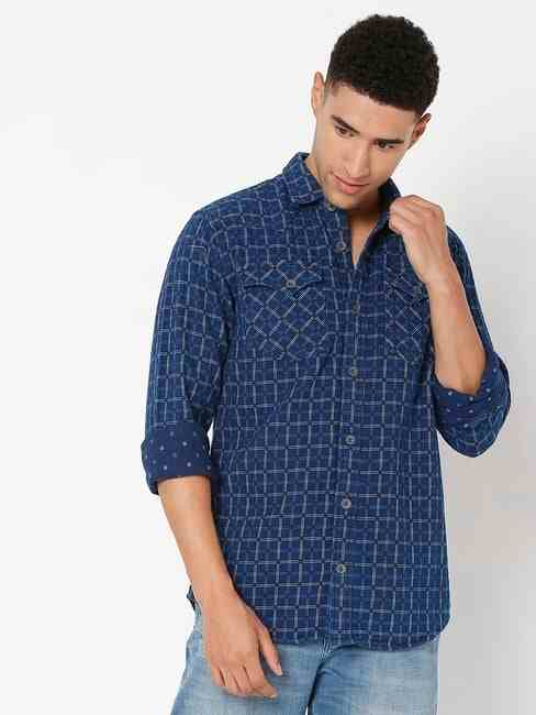 GAS | Kant Checked Slim Fit Shirt