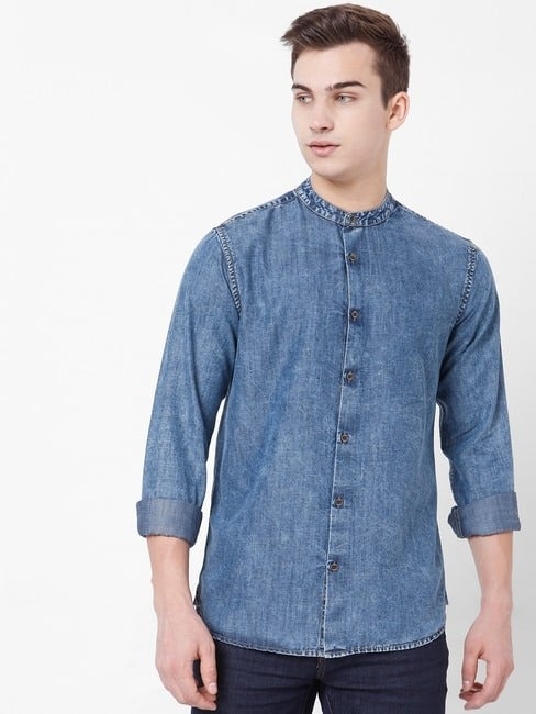 GAS | Mohr Lightly Washed Slim Fit Shirt