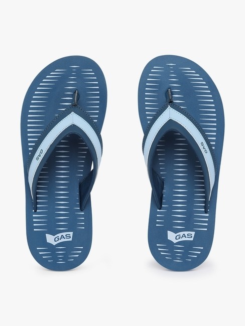GAS | Felix Striped Thong-strap Flip-Flops