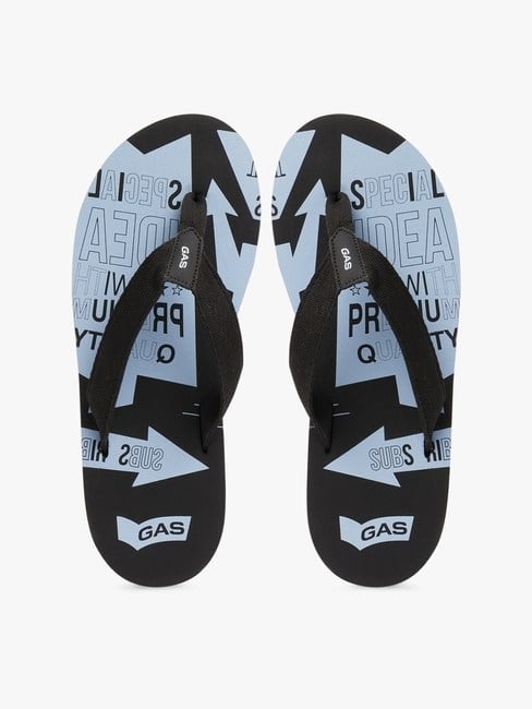 GAS | Rio Graphic Print T-Strap Flip-Flops