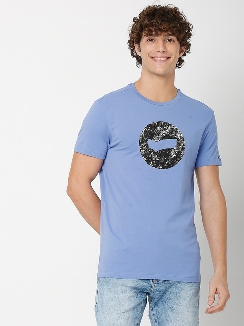 GAS | Scuba Shade Slim Fit Crew-Neck T-shirt