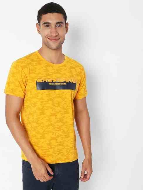 GAS | Scuba Camo Slim Fit Crew-Neck T-shirt
