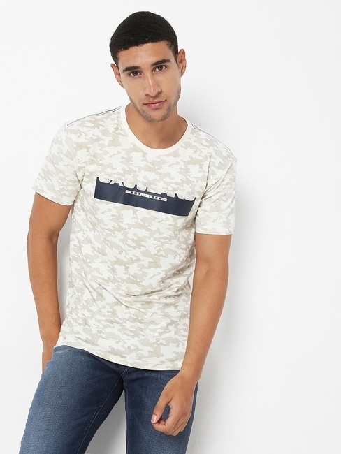 GAS | Scuba Camo Slim Fit Crew-Neck T-shirt
