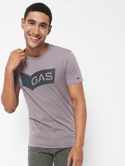 GAS | Scuba Logo Slim Fit Crew-Neck T-shirt