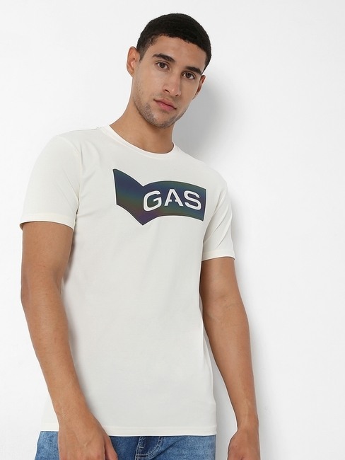 GAS | Scuba Logo Slim Fit Crew-Neck T-shirt