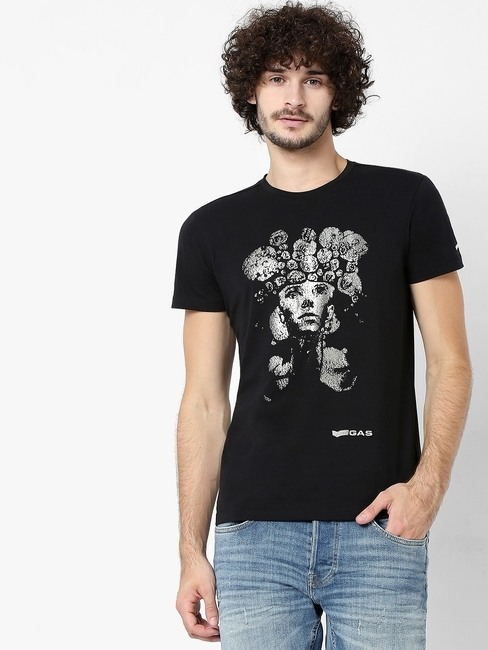 GAS | Scuba MS Slim Fit Crew-Neck Cotton T-shirt