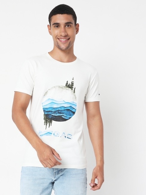 GAS | Scuba Water Slim Fit Crew-Neck T-shirt