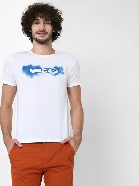 GAS | Scuba Logo Slim Fit Crew-Neck T-shirt
