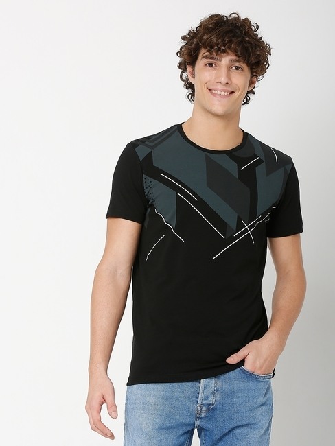 GAS | Scuba MM Printed Slim Fit Crew-Neck T-Shirt