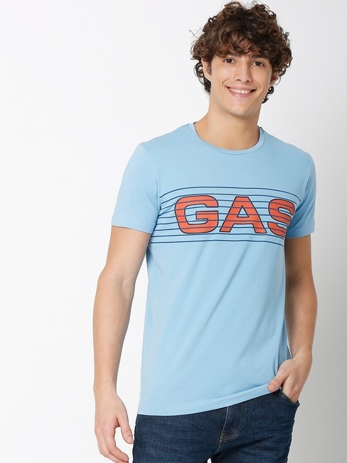 GAS | Scuba Logo Slim Fit Crew-Neck T-shirt