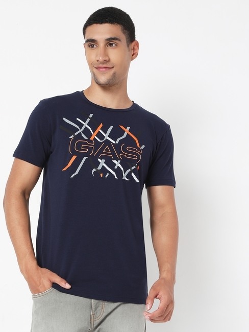 GAS | Scuba Logo Slim Fit Crew-Neck T-shirt