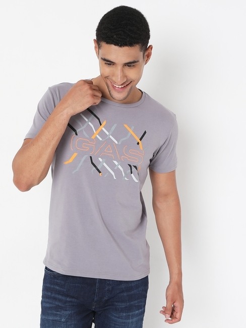 GAS | Scuba Logo Slim Fit Crew-Neck T-shirt