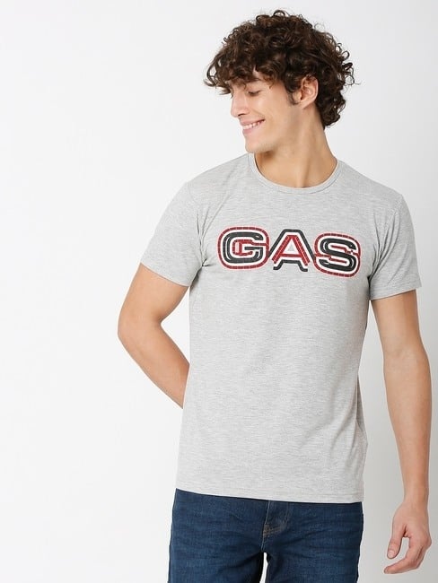 GAS | Scuba Logo Slim Fit Crew-Neck T-shirt