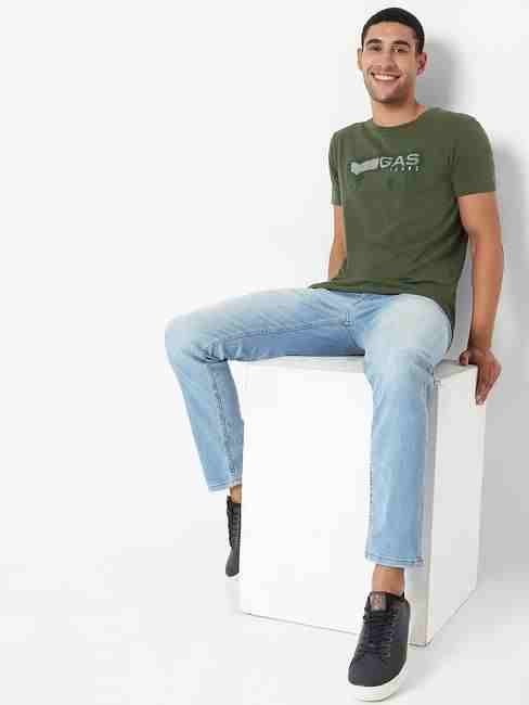 Scuba Splatter Slim Fit Crew-Neck T-shirt